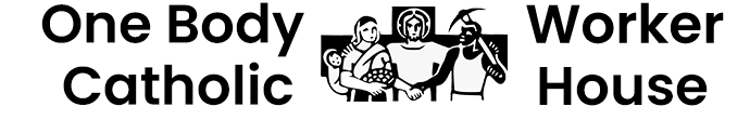 One Body Catholic Worker House Logo